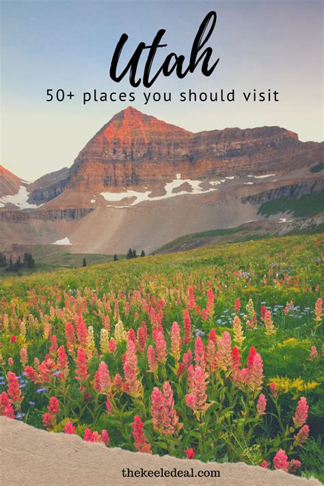 Things To Do In Utah Free Printable Utah Bucket List Artofit