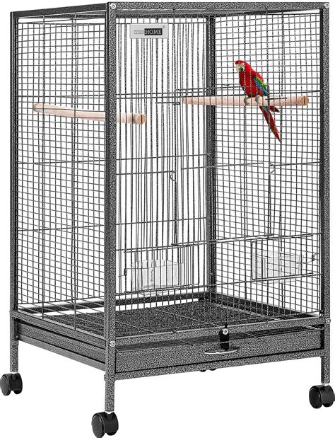 Vivohome Inch Height Wrought Iron Bird Cage With