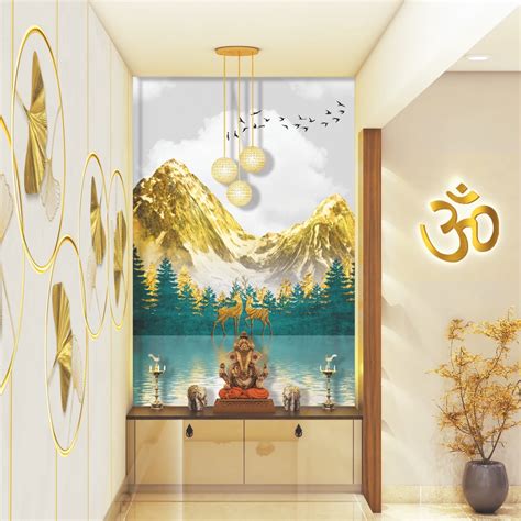 Om Art Wallpaper For Pooja Room Om Wallpaper For Walls, 48% OFF