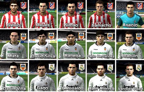 La Liga Facepack Fifa Infinity Mods