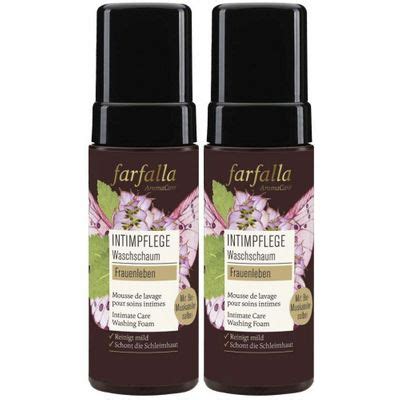 FARFALLA Frauenleben Intiem Reinigingsschuim 2x150 Ml Farmaline