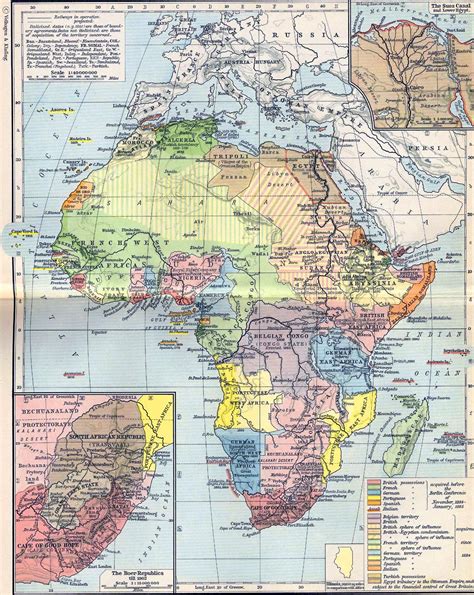 Africa Map 1900 My Maps