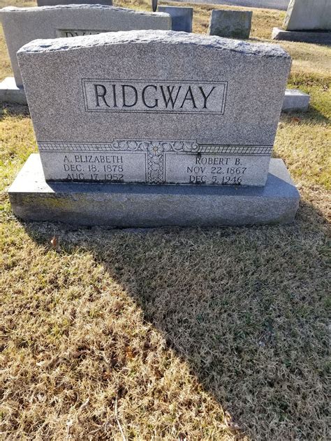 Robert B Ridgway Find A Grave Memorial