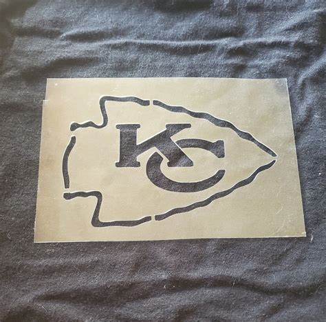 Kansas City Chiefs Stencil | Etsy