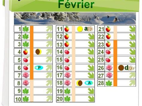 Calendrier Lunaire F Vrier Graines Et Plantes Privil Gier Pour