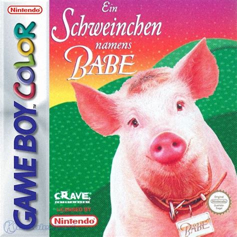 GameBoy Color Ein Schweinchen Namens Babe Babe And Friends Modul