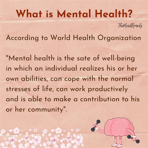 What Is Mental Health The Mind Remedy