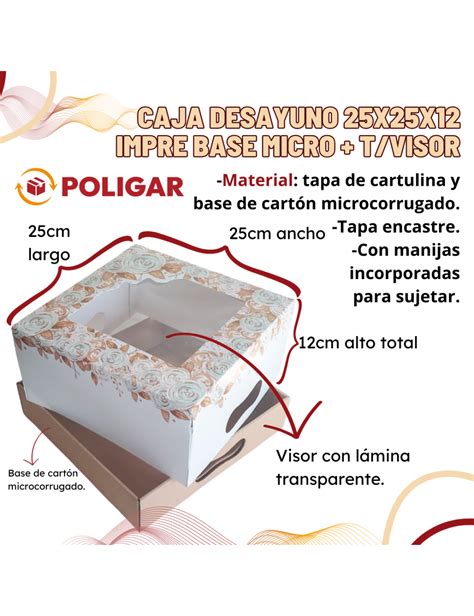 Caja Desayuno X X Impre Base Micro Tvisor