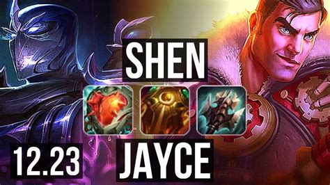 Shen Vs Jayce Top 34m Mastery 17315 Legendary 300 Games Kr