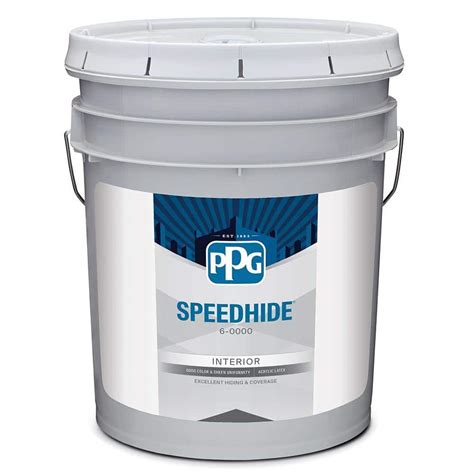 SPEEDHIDE 5 Gal Base 1 Flat Interior Paint 6 0011 05 The Home Depot