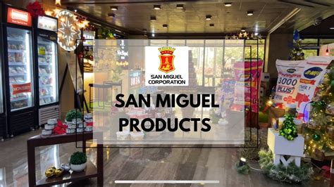 A Showcase Of San Miguel Products Youtube