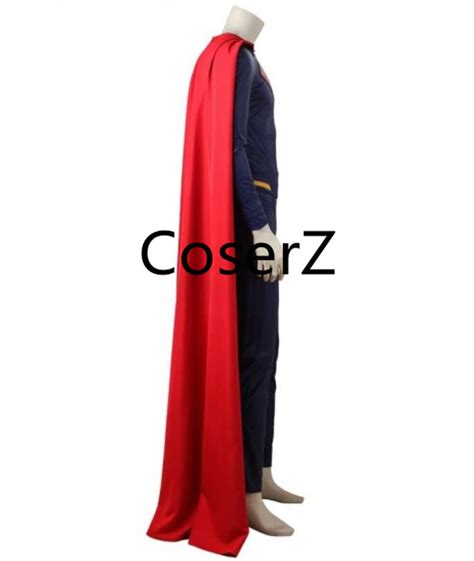 Custom Justice League Superman Costume Clark Kent Cosplay Costume Coserz