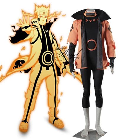 Anime Naruto Model Uzumaki Cosplay Costume Halloween Party Suit