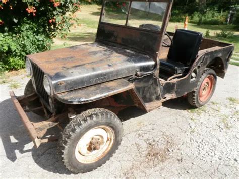 1946 Willys Jeep cj2a, all complete, all original, needs total restoration for sale - Willys ...