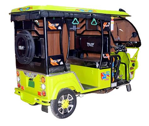 Pilot Battery Operated Electric Rickshaw Vehicle Capacity 6 Seater At