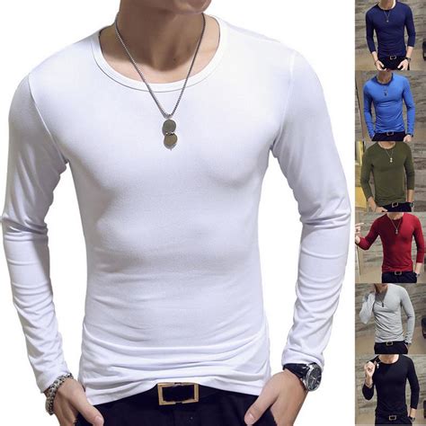 Buy LASPERAL Men Long Sleeve Fashion Clothing Casual Slim V Neck