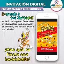 Invitación Digital Cheetos Flamin Hot Imprimible Whatsapp en venta en Lázaro Cárdenas Michoacán