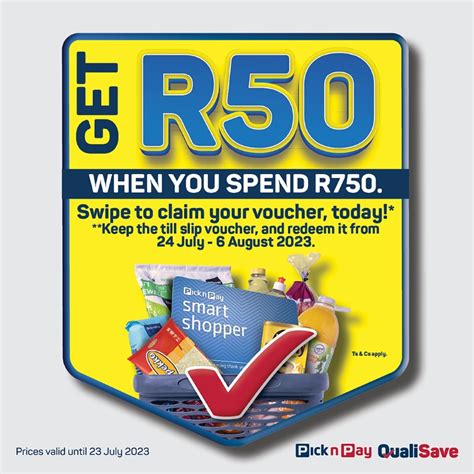 Pick N Pay QualiSave On Twitter Big Savings Are Waiting For You At