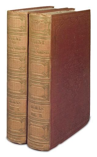 The Count Of Monte Cristo Par Dumas Alexandre Alexander Fine Hardcover 1846 1st Edition