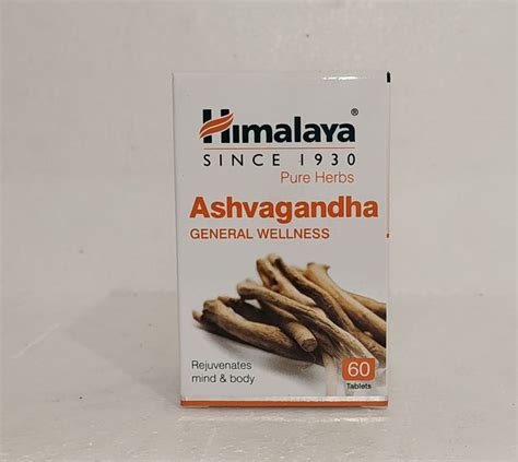 Himalaya Ashwagandha General Wellness Tablets Packaging Type Bottle