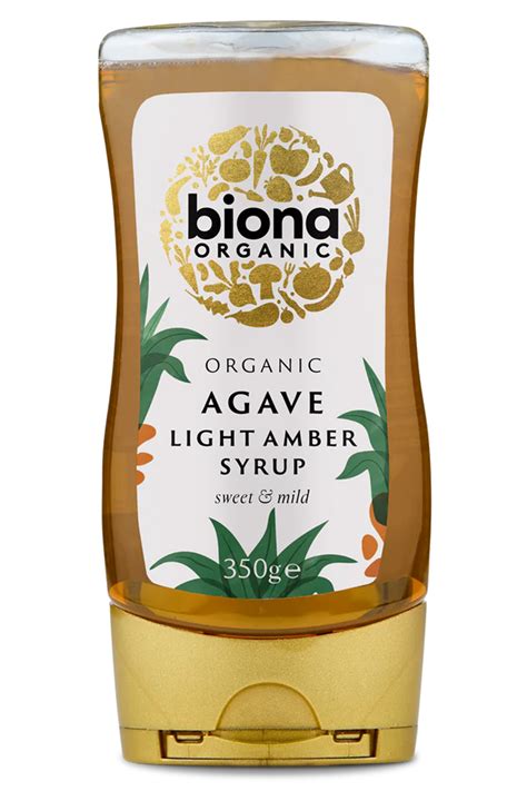 Organic Light Agave Syrup G Biona Healthy Supplies