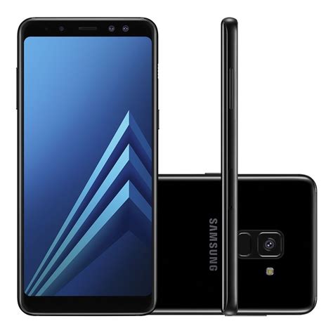 Celular Samsung Galaxy A8 Plus 2018 Sm A730f 64gb Preto R 9 999 99