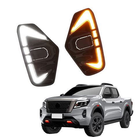 WZXDAUTO Luz LED Diurna Para Nissan Navara NP300 2020 2021 NP300