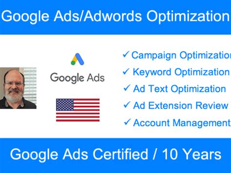 A Optimized Google Ads Account Upwork