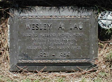 Wesley Lau Find A Grave Photos Perry Mason Cemetery