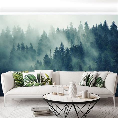 Forest Scene Wall Mural - Etsy