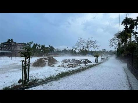 Dibrugarh Moran Snowfall In Assam 2022 YouTube