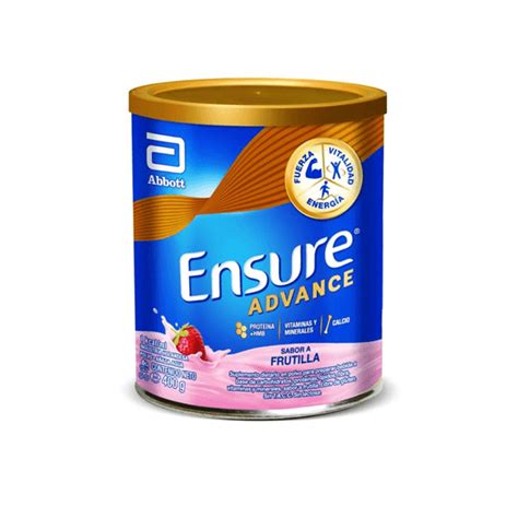 Suplemento Nutricional Ensure Advance Frutilla Lata X 400 Gr Abbott