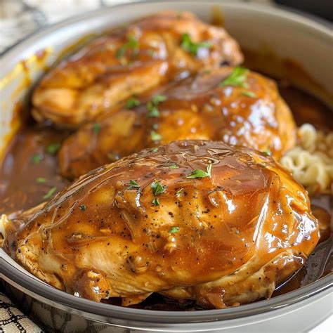 Slow Cooker 3 Ingredient Brown Sugar Italian Chicken Biggest Idea