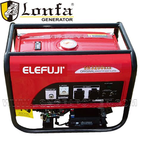 Gx Hp Electric Start Portable Generator Gasoline Elemax