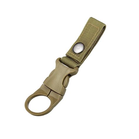 Outdoor Carabiner Water Bottle Buckle Holder Molle Webbing Backpack