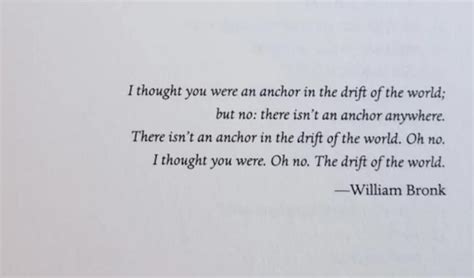 poem  world william bronk rpoetry