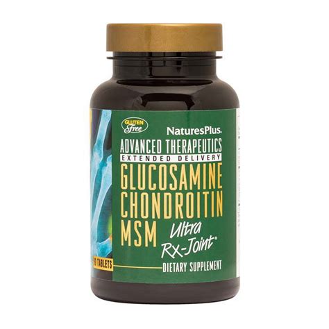 Buy Natures Plus Glucosamine Chondroitin Msm Ultra Rx Joint Tablets