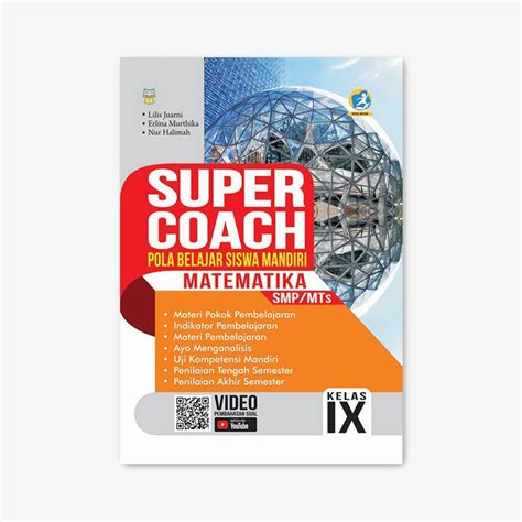 Jual Buku Ringkasan Materi Dan Latihan Soal Super Coach Matematika Smp