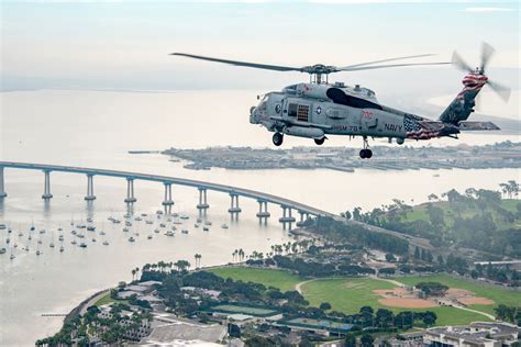 Picture of the Day: US Navy Seahawk Helicopter on Display over San ...