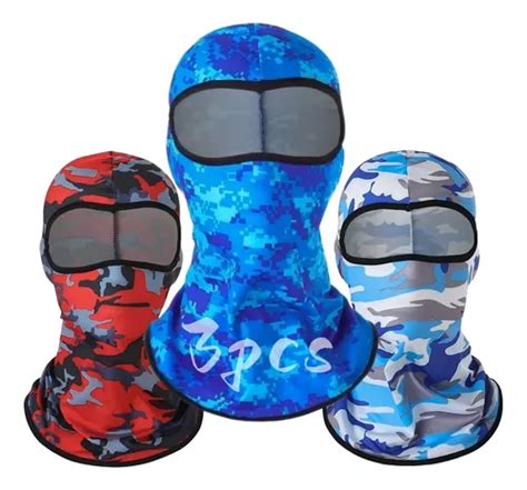 Balaclava 3 Pack Full Pasamontañas Táctico Bandana Moto Meses sin