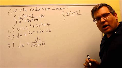 Integration By Substitution Natural Logarithm Youtube