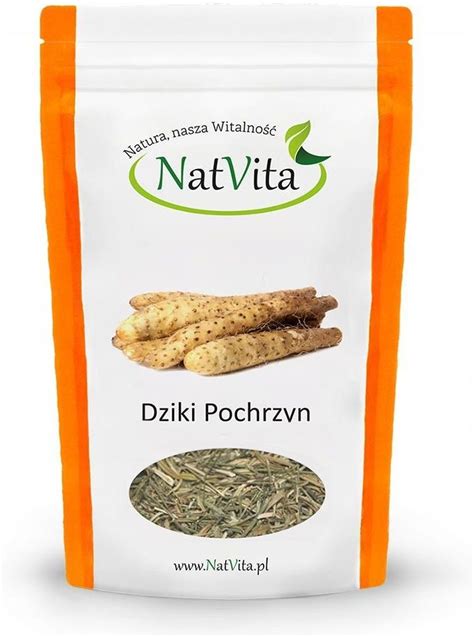 Natvita Dziki Pochrzyn Korzeń Wild Yam Dioscorea Composita Cięty