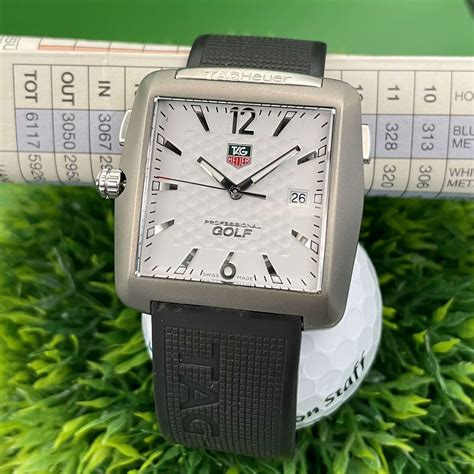 Tag Heuer Tiger Woods Golf Watch Wae1112 Cougar Watches And Clocks