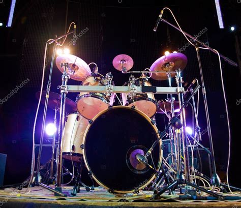 Drum On Stage — Stock Photo © Carloscastilla 4496624