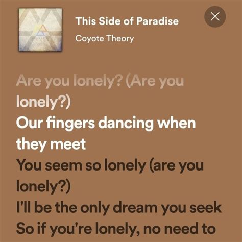 This Side of Paradise - Coyote Theory