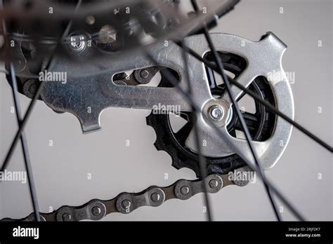 Bike Rear Derailleur Stock Photo Alamy