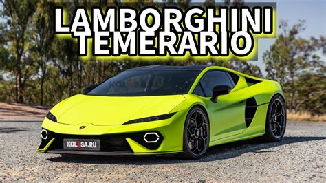 New 2025 Lamborghini Temerario Supercar Shows Up In Realistic Digital