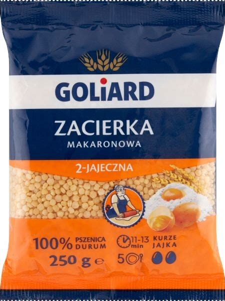 Goliard Makaron Jajeczny Zacierka Makaronowa Allegro Pl