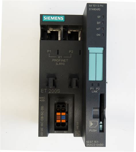 Siemens Simatic 6ES7 151 3AA23 0AB0 6ES7151 3AA23 0AB0 E 05 V6 1 0