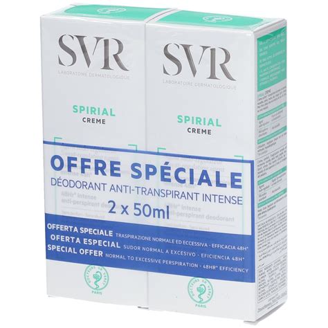 Svr Spirial Cr Me D Odorant Anti Transpirant H X Ml Redcare